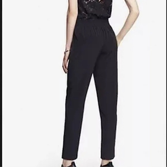 🆕 EXPRESS Lace Top Jumpsuit SIZE 0 - Picture 3 of 11